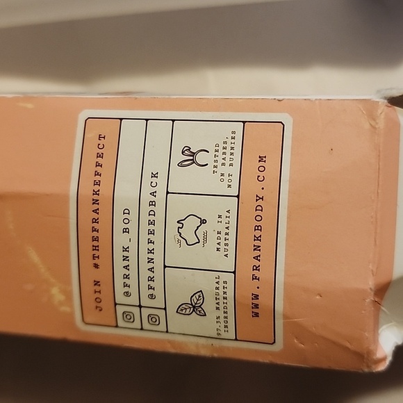 Morphe Frank Body caffeine scalp scrub NEW - Picture 5 of 6